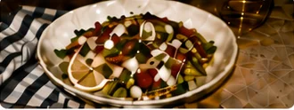 A colorful summer corn salad